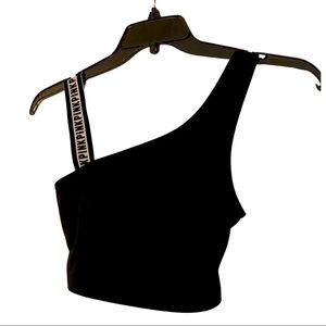 PINK Dri-fit Crop Tank/Swimtop